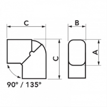 Cot reglabil PVC Tecnosystemi